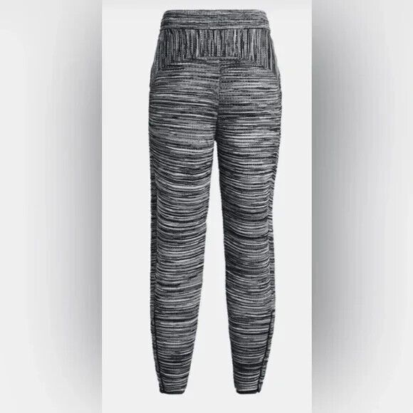 Under Armour Women’s Large RUSH IntelliKnit Pants 11376637 012 Zip Pocket Loose - Picture 11 of 16